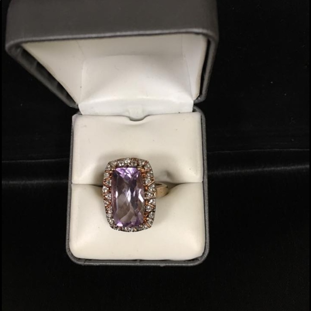 Gold plated ring